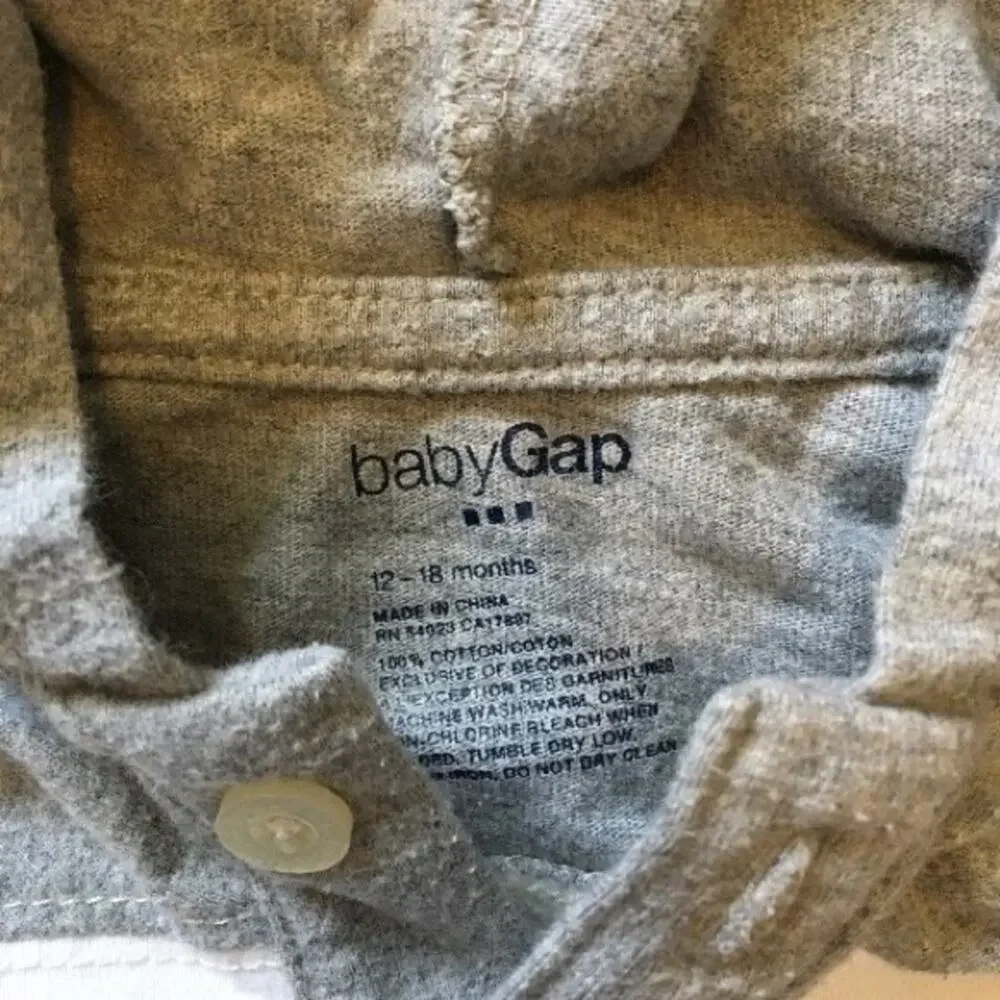Baby Gap Hooded Long Sleeve